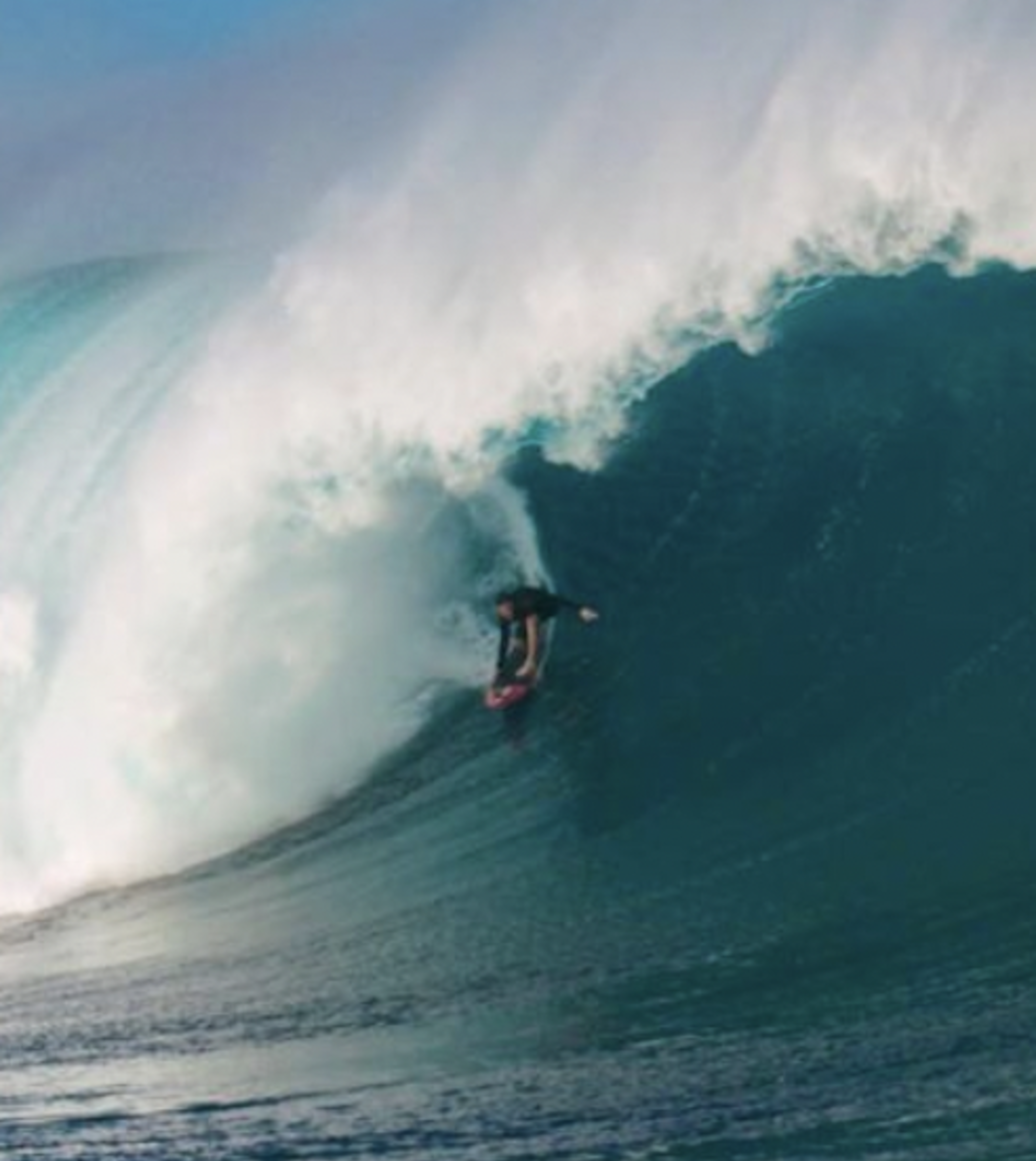 Surfing 50 Foot Waves in the Middle of the Ocean Video